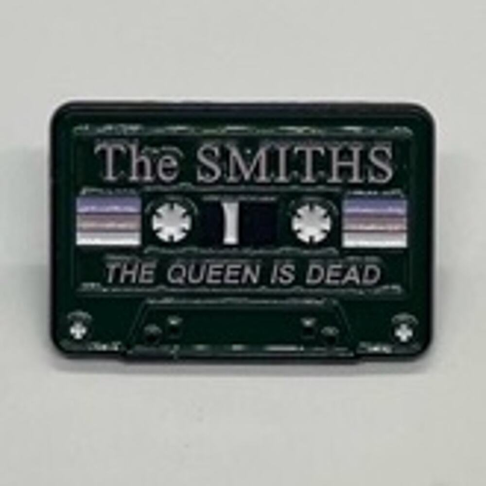 The Smiths The Queen Is Dead Metal Enamel Cassette Tape Pin